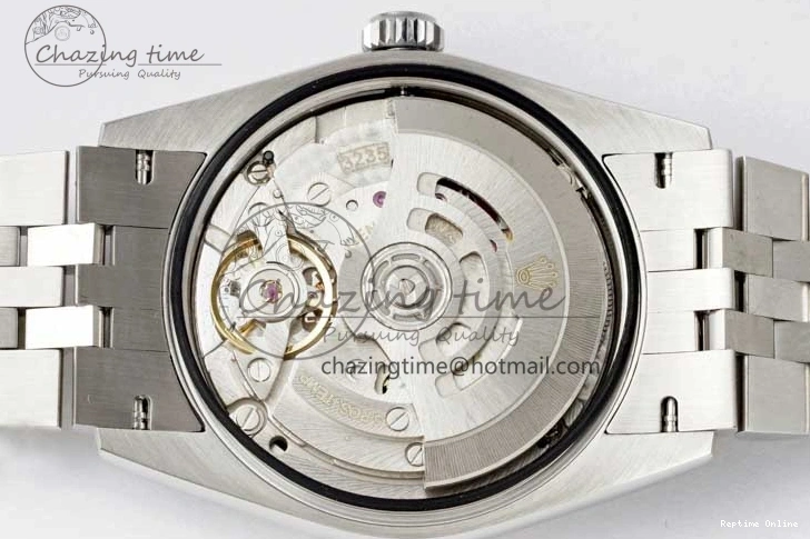 0103 EasyCare DateJust 36 DIWF 1:1 Best Edition 904L Steel Blue Stick Dial on Jubilee Bracelet SA 2317